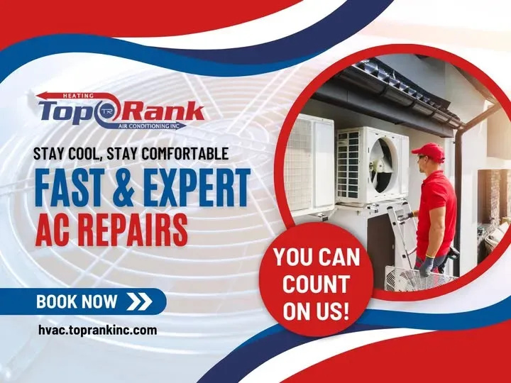 Emergency HVAC technician responding to a call for air conditioning repair